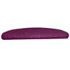 vidaXL Trapmatten 10 st 65x21x4 cm Violet Halfrond Groot