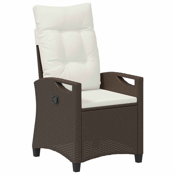 vidaXL Recliner Tuinstoelen 56 x 60 x 112 cm staal