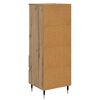 vidaXL Highboard met lade Artisan Eiken 40 x 36 x 110 cm Bewerkt hout