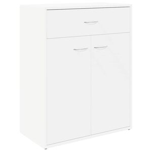 vidaXL Dressoir 60x30x75 cm bewerkt hout wit