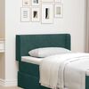vidaXL Hoofdbord oor Groen 40,5 x 40,5 x 4 cm Fluweel