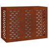 vidaXL Airconditioner hoes Roestig 110 x 50 x 80 cm Cortenstaal