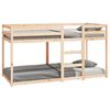 vidaXL Stapelbedframe zonder matras massief grenenhout 90x200 cm