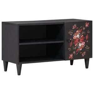 vidaXL Opslagkasten Meerkleurig 80 x 31,5 x 46 cm Massief Mango Hout
