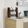 vidaXL Bureau organiser 34,5x15,5x35,5 cm hout gerookt eikenkleurig