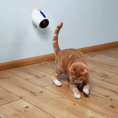 TRIXIE Kattenspeelgoed laserpen automatisch 11 cm wit 41311