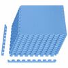 vidaXL Vloermatten 12 st Blauw 4,32 m&sup2; EVA Schuim