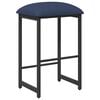 vidaXL Barkruk Blauw 40 x 32 x 74 cm Bewerkt hout