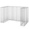 vidaXL Schanskorf voor containers 180x100x110 cm gegalvaniseerd staal