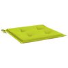 vidaXL Tuinstoelkussens 4 st 40x40x4 cm oxford stof felgroen