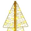 vidaXL Kerstboom met 100 LED Warmwit 120 cm PET