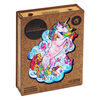 UNIDRAGON Puzzel Inspiring Unicorn 313 stukjes king size 31x40 cm hout