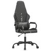 vidaXL Massage gamestoel kunstleer camouflage en zwart