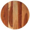 vidaXL Tafelblad rond 15-16 mm 60 cm massief acaciahout