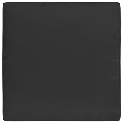 vidaXL Vloerpalletkussen 60x61,5x6 cm stof zwart
