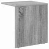 vidaXL Bijzettafel Grijs Sonoma 37 x 32 x 40 cm Bewerkt hout