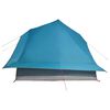 vidaXL Tipi Tent met dak met opslag Blauw 364 x 281 x 257 cm taft
