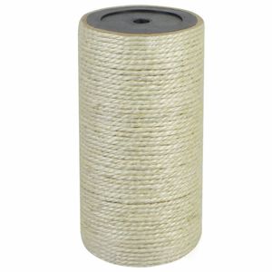 vidaXL Kattenkrabpaal 8x15 cm 8 mm beige