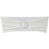 Decoratief stoellint met een diamant 25 stuks (creme)