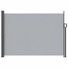 vidaXL Uittrekbaar Zijscherm 160 x 300 cm 100% polyester ijzer staal