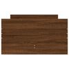 vidaXL Bedframe met lades bruin eikenkleur 90x190 cm