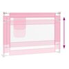 vidaXL Bedhekje peuter 90x25 cm stof roze
