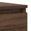 vidaXL Dressoir 37,5x35x99 cm spaanplaat bruin eikenkleurig