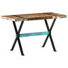 vidaXL Eettafel 120x60x76 cm massief gerecycled hout