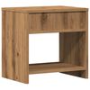 vidaXL Nachtkastjes 2 st 40x30x40 cm bewerkt hout artisanaal eiken