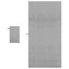 vidaXL Set van Sporthanddoeken 2 pcs Donkergrijs Stof