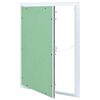 vidaXL Toegangs paneel Groen en Zilver 55 x 65 cm