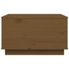 vidaXL Salontafel 60x50x35 cm massief grenenhout honingbruin