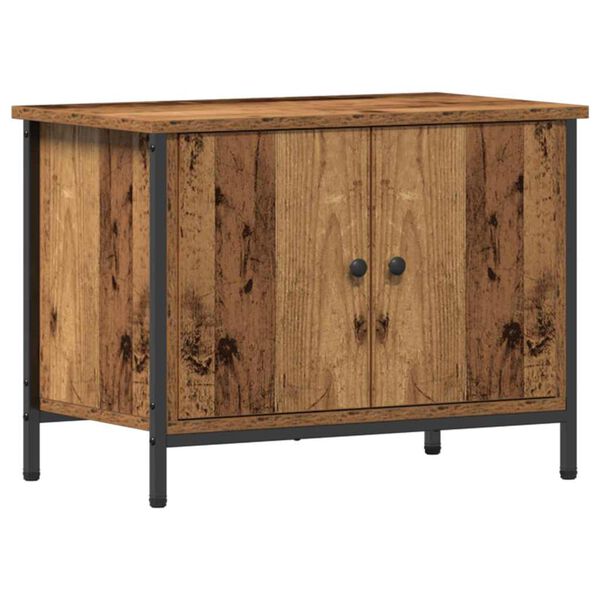 vidaXL TV-kast Oud Hout 60 x 35 x 45 cm Bewerkt hout