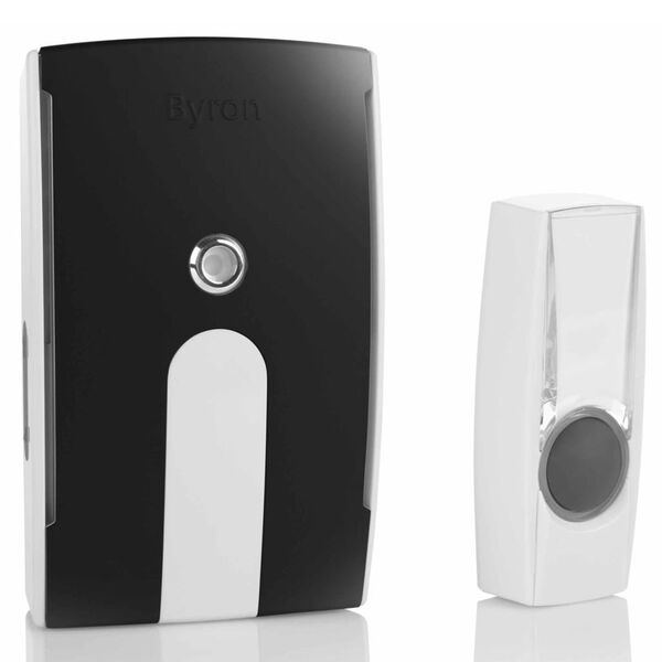 Byron Draadloze plug-in deurbelset BY514E 125 m 10.007.88