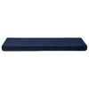vidaXL Trapmatten zelfklevend 15 stuks 65x21x4 cm marineblauw met rechthoekige rand