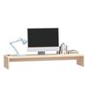 vidaXL Monitorstandaard 100x27x15 cm massief grenenhout