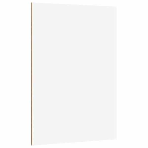 vidaXL Decorpanelen 50 pcs Wit 21 x 30 x 0,27 cm Bewerkt hout
