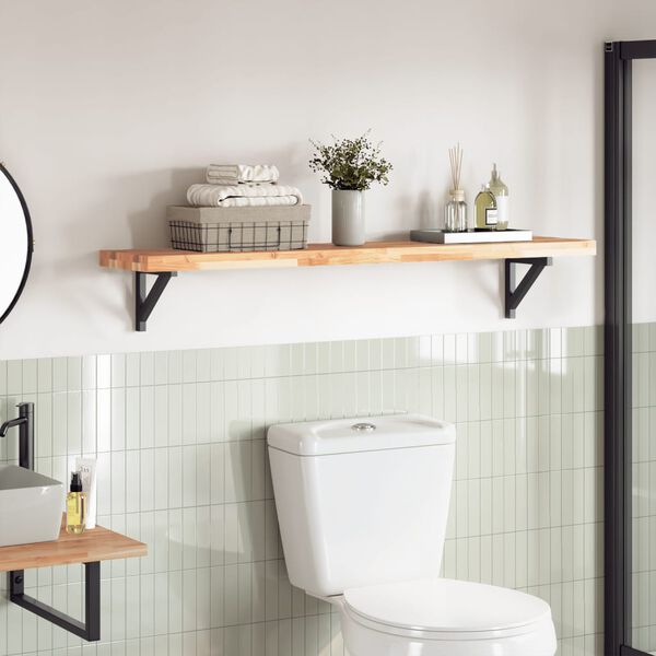 vidaXL Tafelblad rechthoekig 140x30x4 cm massief acaciahout