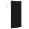 vidaXL Venetiaanse Blind Zwart 213 x 80 cm PVC