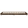 vidaXL Bedframe zonder matras hout gerookt eikenkleurig 90x190 cm