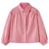 vidaXL Kinderblouse met lantaarnmouwen 92 oudroze