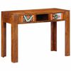 vidaXL Schrijfbureau met lade met opslag Bruin 100 x 50 x 75 cm
