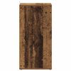 vidaXL Schoenenkast 32x35x70 cm bewerkt hout oud houtkleurig