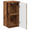vidaXL Badkamer Kast Oud Hout 30 x 31,5 x 61 cm Bewerkt hout & Metaal