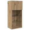 vidaXL Wandgemonteerde TV-kasten 2 pcs Artisan Eiken 40,5 x 30 x 90 cm