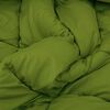 vidaXL Winter Dekbed Groen en Antraciet 240 x 200 cm Microfiber