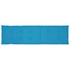 vidaXL Terrasstoelkussen (75+105)x50x4 cm blauw