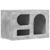 vidaXL TV-kast ELST 60 x 35 x 40 cm Beton Grijs Bewerkt hout