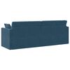 vidaXL Vloerslaapbank 200cm Blauw Fluweel