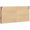 vidaXL Vitrinekast met plank Oud Hout 100 x 8,5 x 50 cm Bewerkt hout